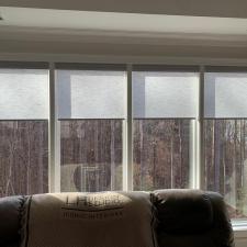 Amazing Motorized and Zero Gravity Roller Shades at a New Home on 111 Cedar Bluff Ct in Six Mile, SC 3