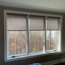 Amazing Motorized and Zero Gravity Roller Shades at a New Home on 111 Cedar Bluff Ct in Six Mile, SC 2